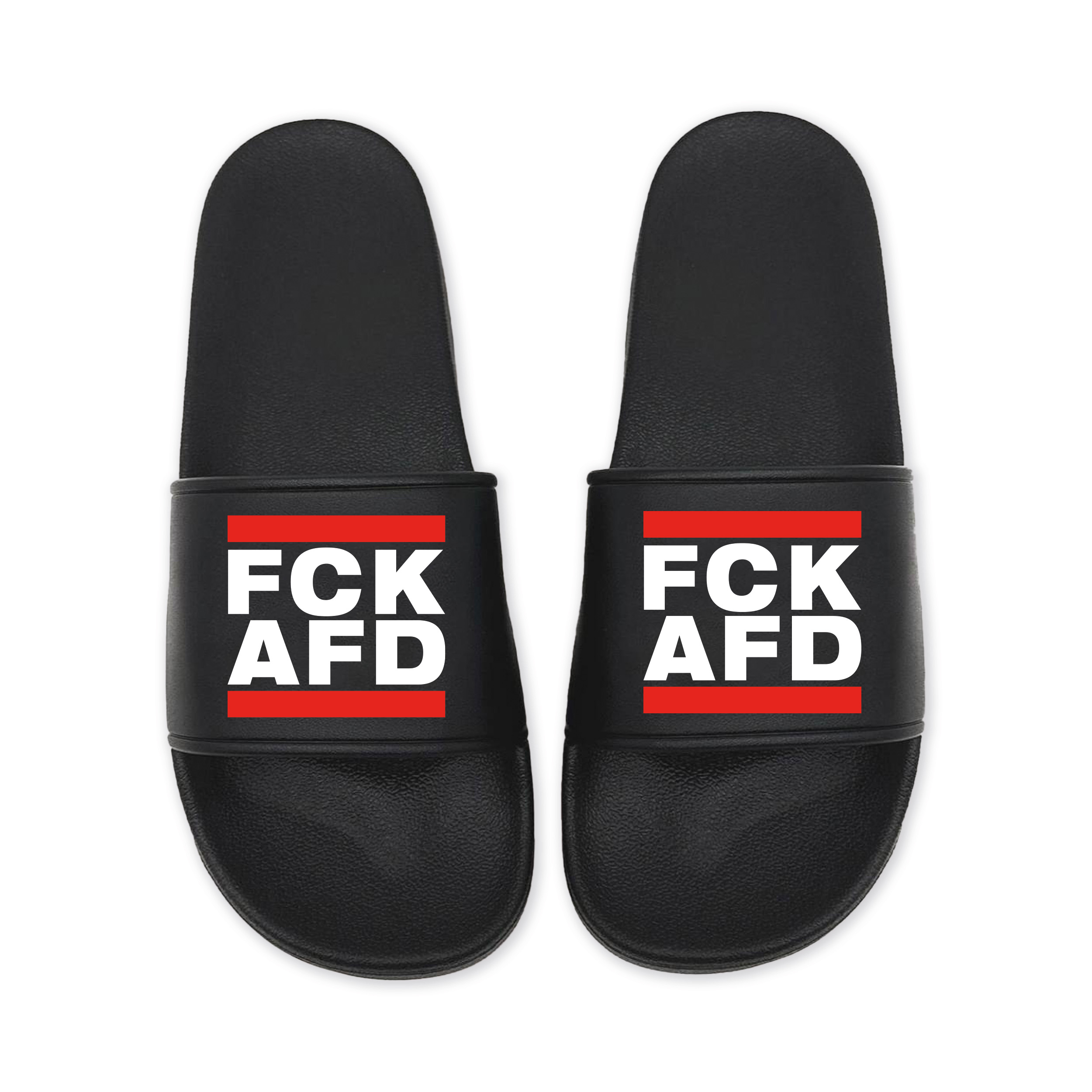 Badelatschen »FCK AFD«   