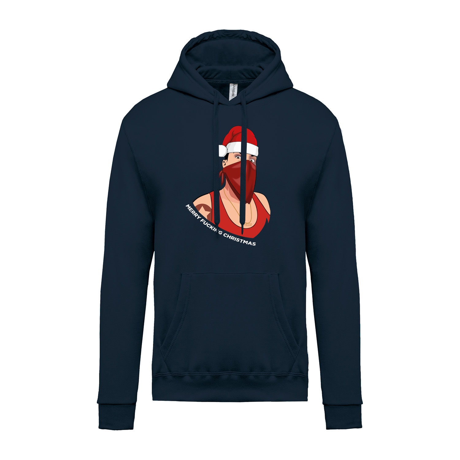 Hoodie »Puke Merry Fucking Christmas«