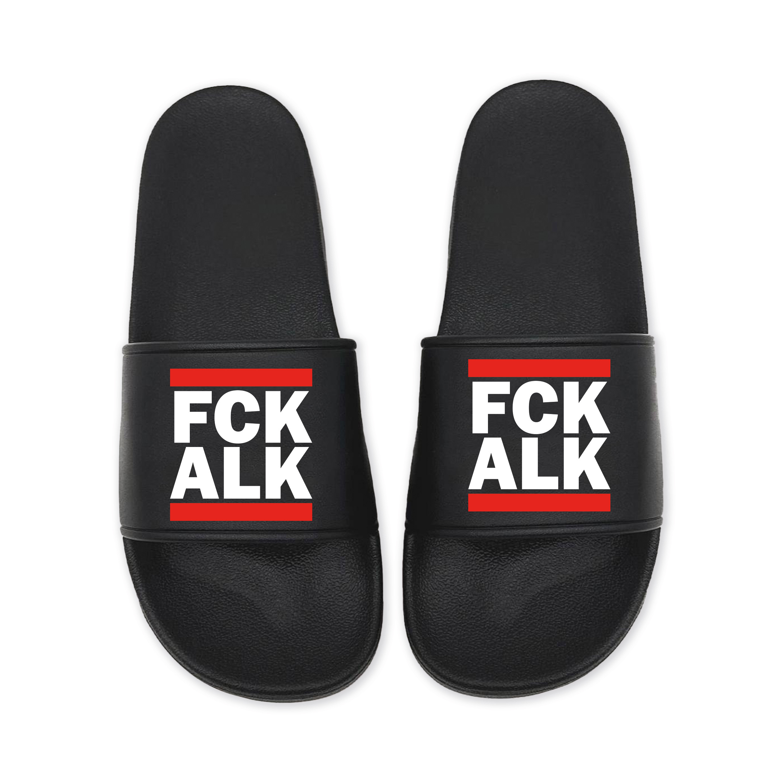 Badelatschen »FCK ALK« 