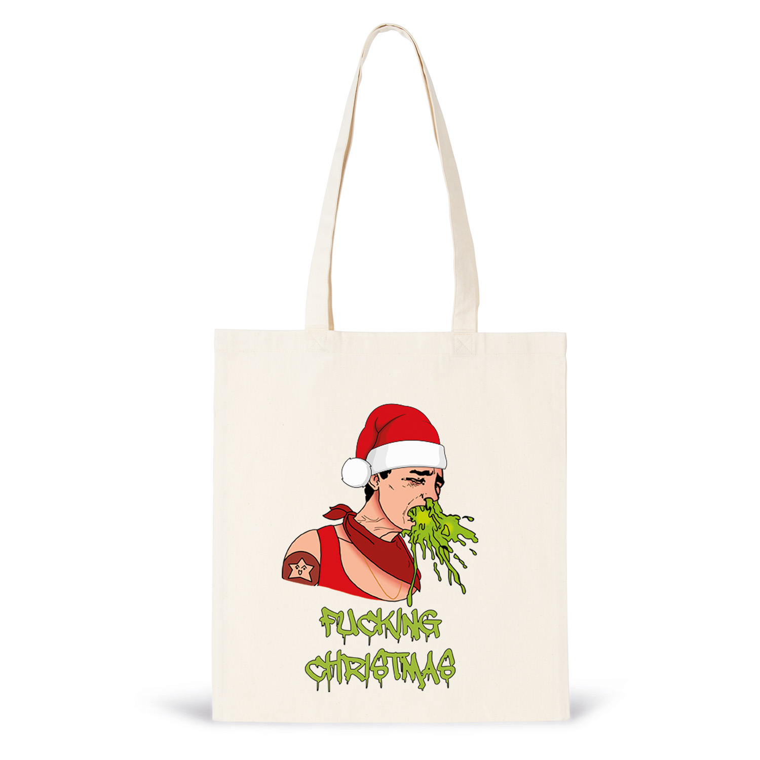 Jutebeutel »Fucking Christmas«           