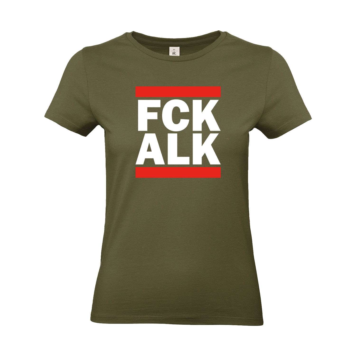 T-Shirt tailliert »FCK ALK«     