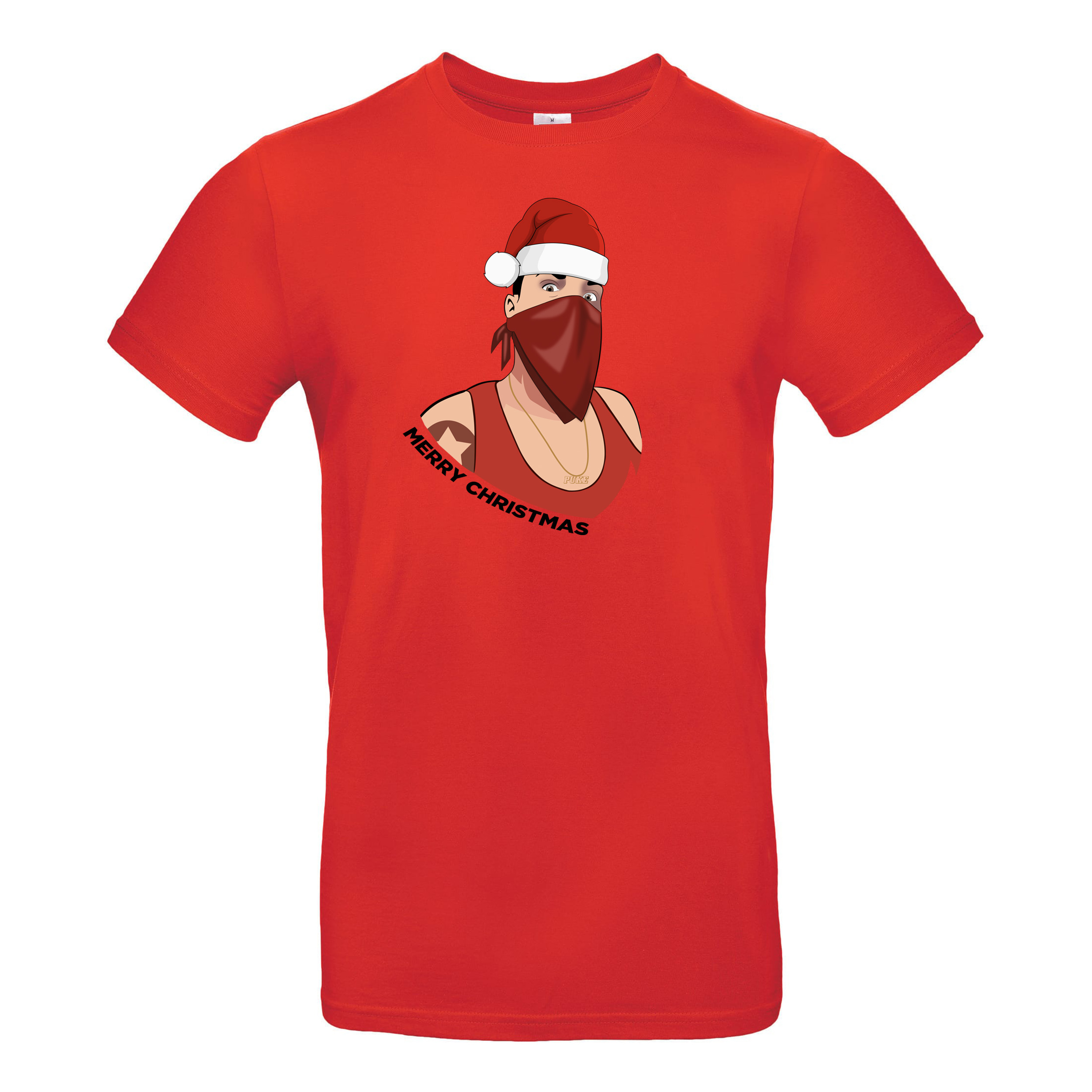 T-Shirt »Puke Merry Christmas«   