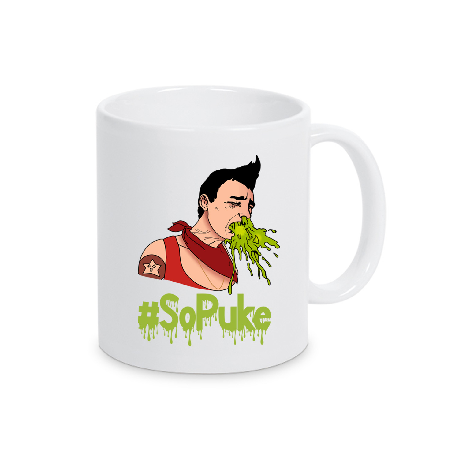 Tasse »#SoPuke«  