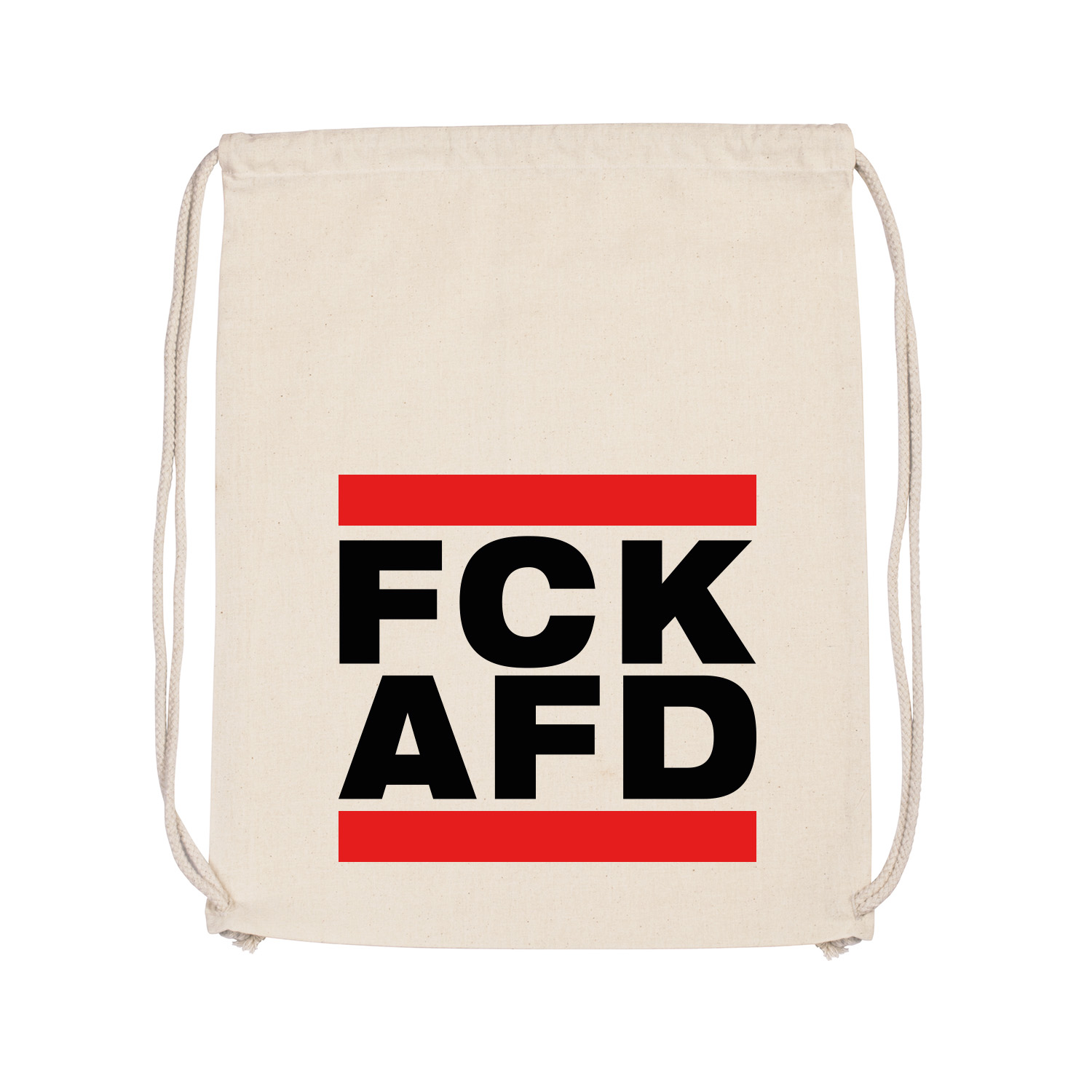 Turnbeutel »FCK AFD«     