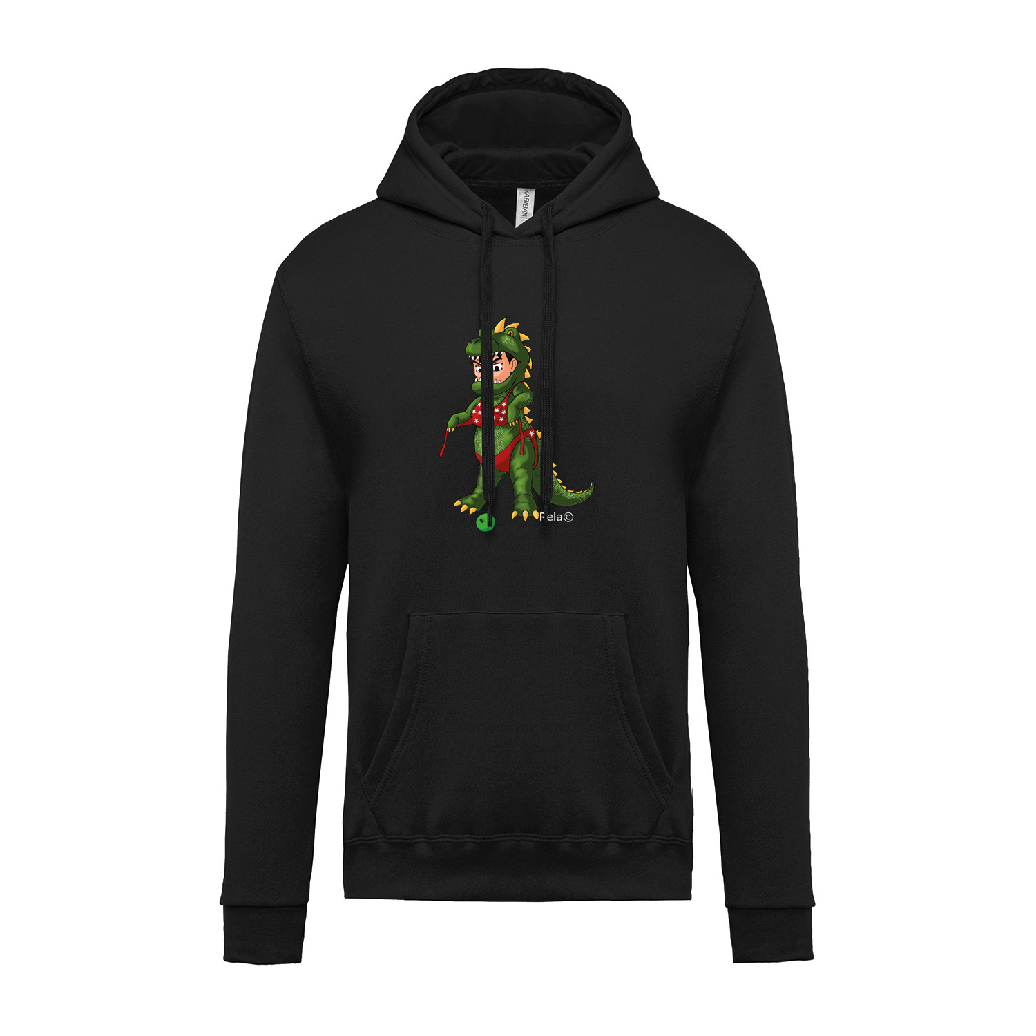 Hoodie »Dino Puke Bunt« 